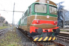 Rimosso il treno deragliato