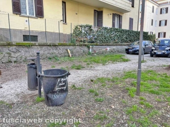 Ripulito il parco del Pilastro