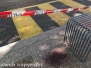 Rissa a bottigliate nella notte in viale Trento - Sangue dappertutto
