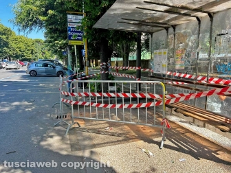 Viterbo - Rissa a bottigliate o coltellate nella notte in viale Trento - Sangue dappertutto
