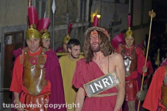 Bagnaia - Rivive la Passione di Cristo