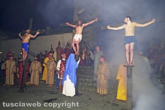 Bagnaia - Rivive la Passione di Cristo