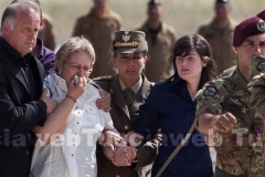 La mamma Pina straziata dal dolore