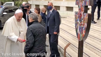 Roberto Joppolo incontra il Papa