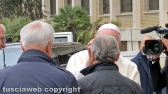 Roberto Joppolo incontra il Papa
