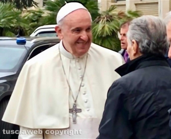 Roberto Joppolo incontra il Papa