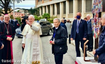 Roberto Joppolo incontra il Papa