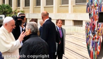 Roberto Joppolo incontra il Papa