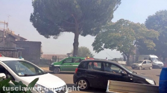 Viterbo - Vastissimo incendio a Sant'Angelo di Roccalvecce, paese evacuato