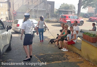 Viterbo - Vastissimo incendio a Sant'Angelo di Roccalvecce, paese evacuato