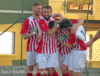 Ronciglione United - L'esultanza