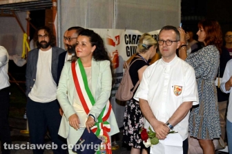 Santa Rosa - Rosa Virtutis splende nel quartiere Santa Barbara - La sindaca Chiara Frontini
