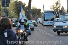 Rossi abbraccia la città