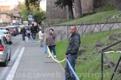 Rossi abbraccia la città