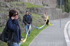 Rossi abbraccia la città