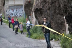 Rossi abbraccia la città