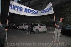 Rossi abbraccia la città