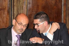 Gli assessori Fabrizio Fersini e Giacomo Barelli