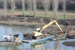 Ruspe sul lago di Monterosi