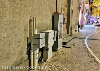 Viterbo - Via Marconi nel caos