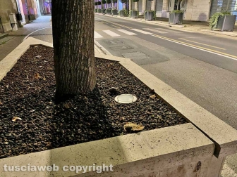 Viterbo - Via Marconi nel caos