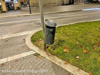 Viterbo - Piazza del Sacrario nel caos