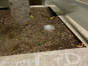 Viterbo - Via Marconi nel caos