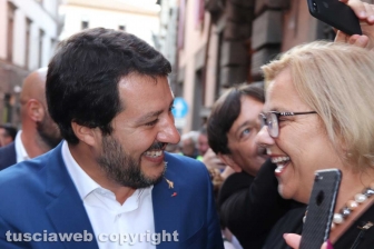 Salvini a Viterbo