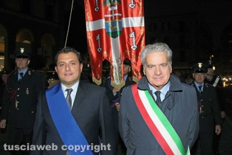 Viterbo - San Francesco, la processione per le vie del centro storico
