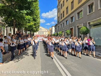 Viterbo - Santa Rosa 2023 - Il giro delle sette chiese - La banda musicale