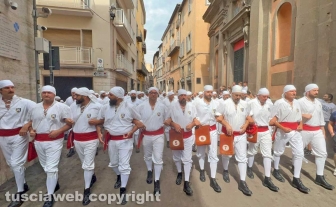Santa Rosa 2024 - Dies Natalis - Il giro delle sette chiese dei facchini