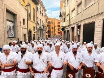 Santa Rosa 2024 - Dies Natalis - Il giro delle sette chiese dei facchini