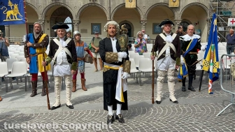 Viterbo - Santa Rosa - La consegna della Mazza del Maggiordomo