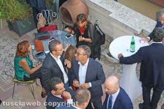 Domenico Merlani (presidente Camera di Commercio Viterbo), Andrea Belli (presidente Ance Viterbo) e Francesco Monzillo (segretario Camera di Commercio Viterbo)