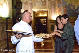 Santa Rosa 2023 - Il buffet a palazzo dei Priori