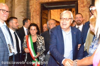Chiara Frontini e Vittorio Sgarbi