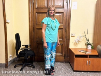 Santa Rosa - Viterbo - Silvia Somigli ospite a palazzo Gentili in prefettura
