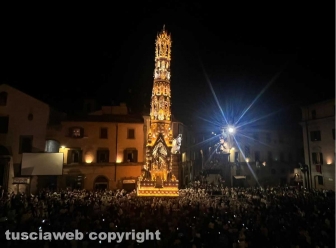 Viterbo - Santa Rosa - Dies Natalis a piazza del Comune