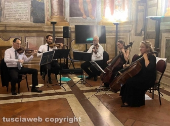 Macchina di Santa Rosa - Il quintetto in concerto