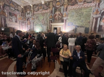 Macchina di Santa Rosa - I presenti in comune