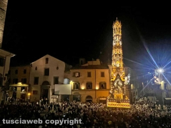 Viterbo - Santa Rosa - Dies Natalis a piazza del Comune
