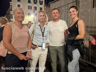 Viterbo - La macchina di Santa Rosa illumina la città - Prova luci di Gloria