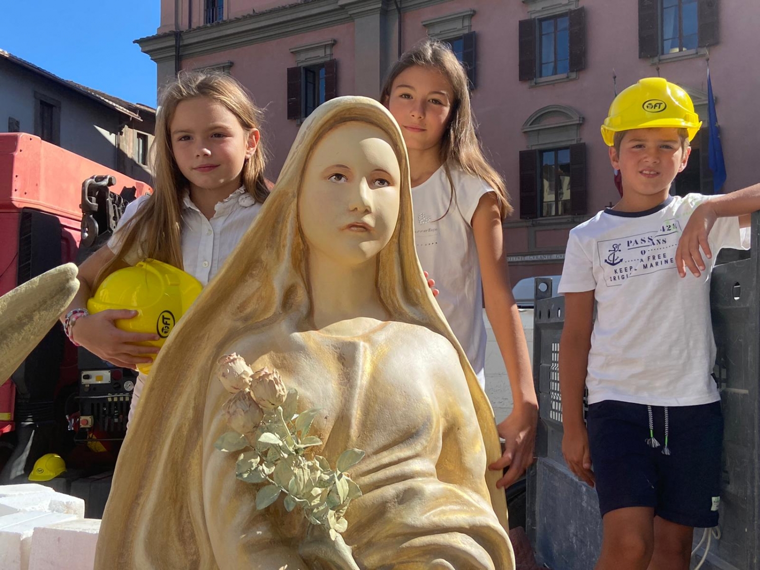 Santa Rosa a piazza del Comune