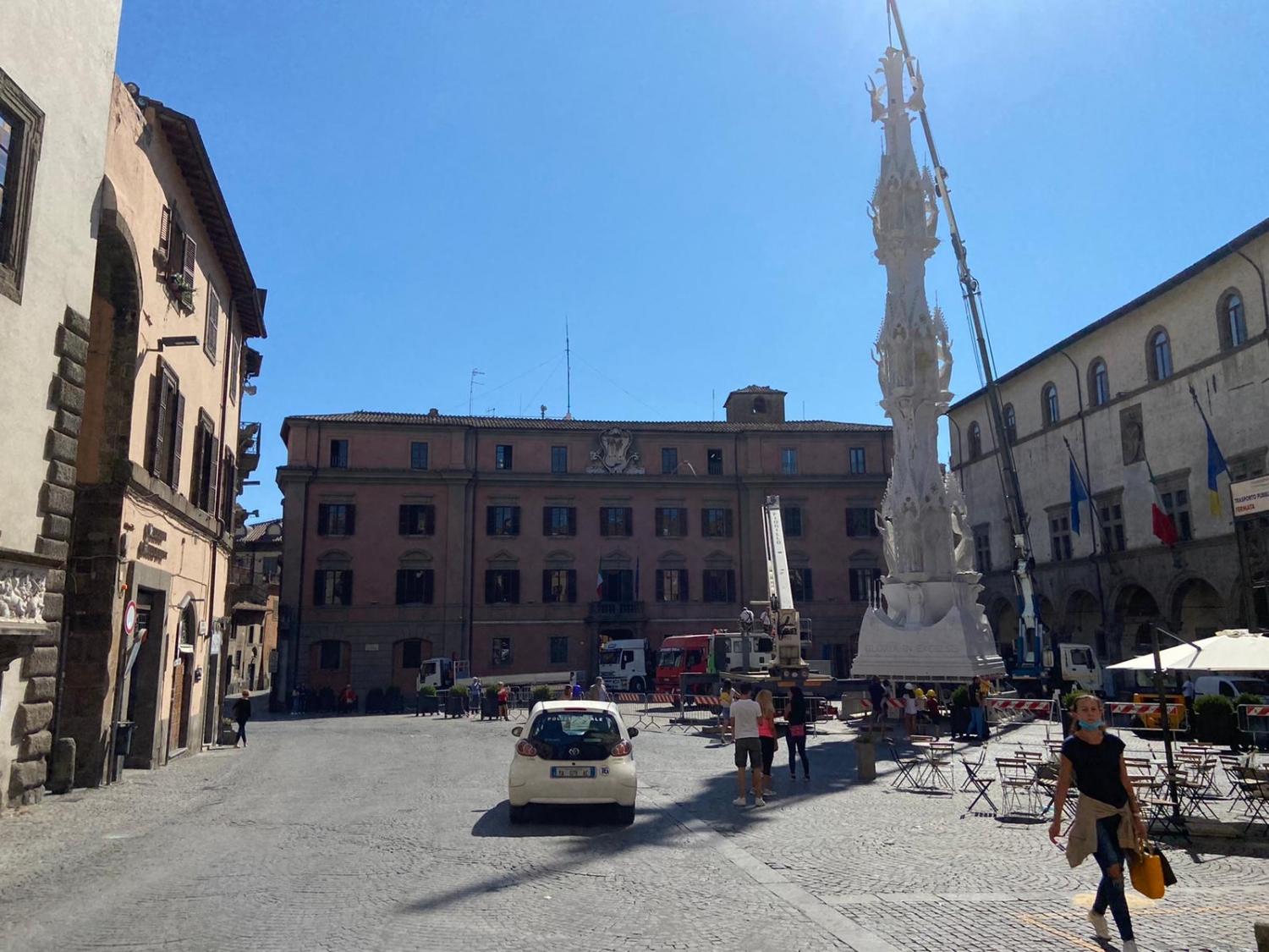 Santa Rosa a piazza del Comune