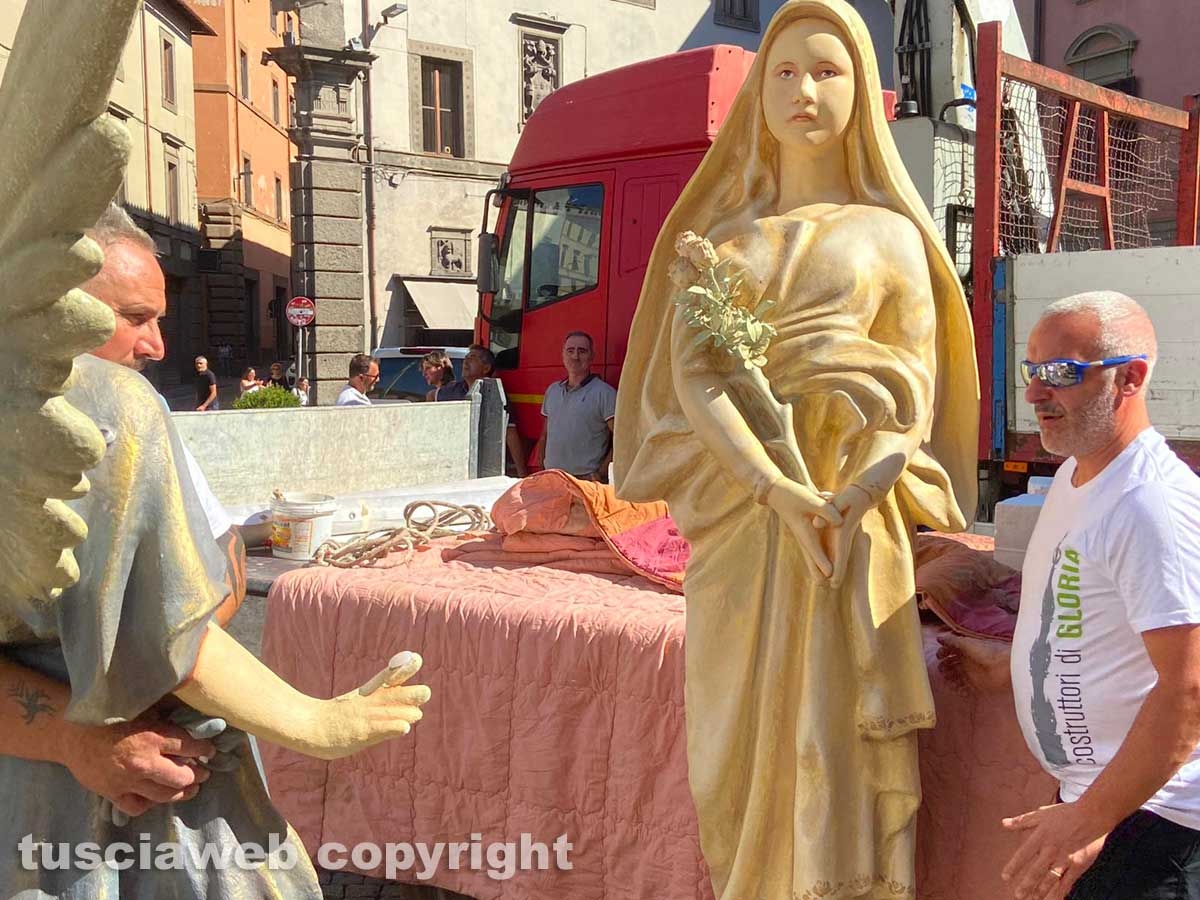Santa Rosa a piazza del Comune