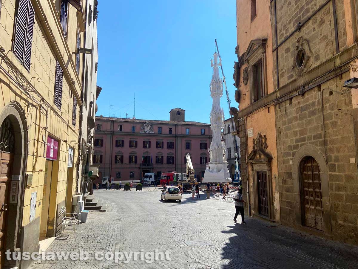 Santa Rosa a piazza del Comune