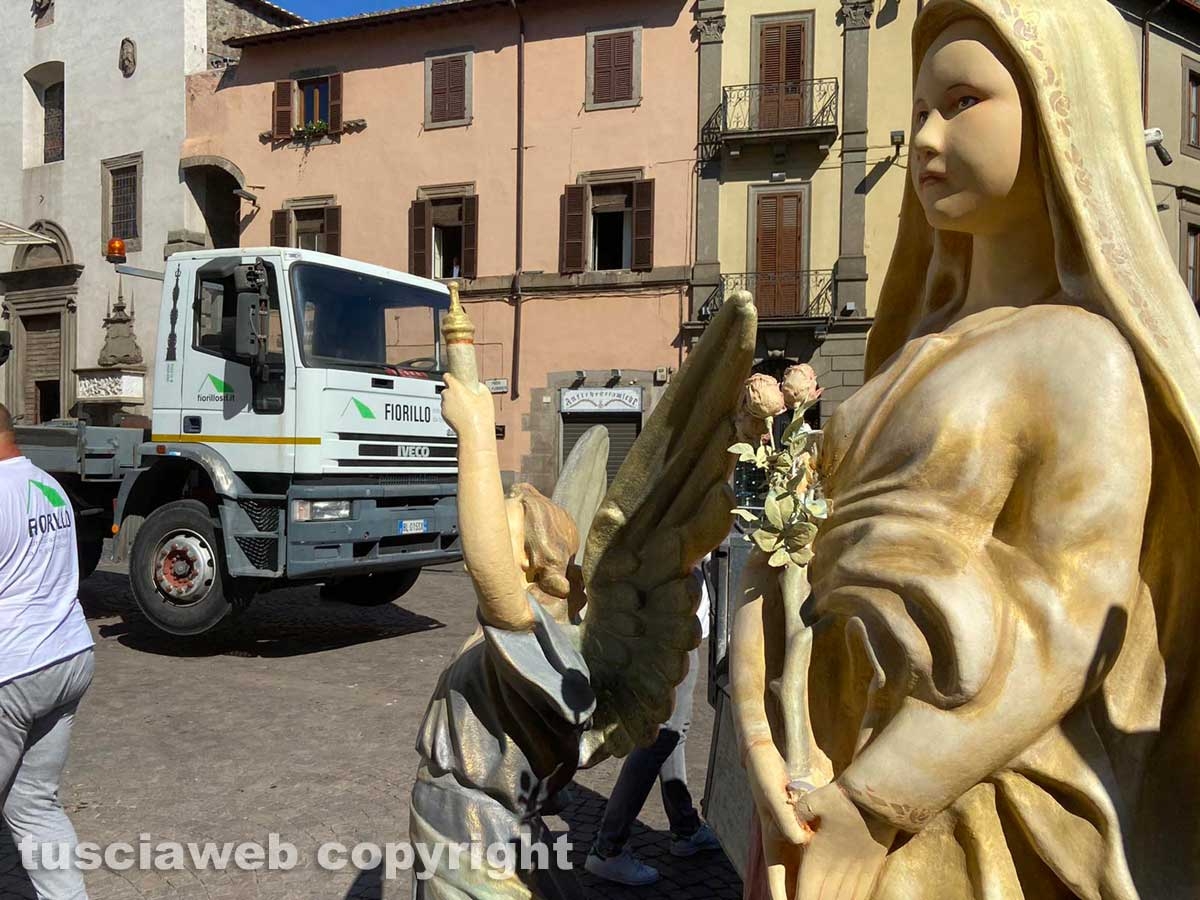 Santa Rosa a piazza del Comune