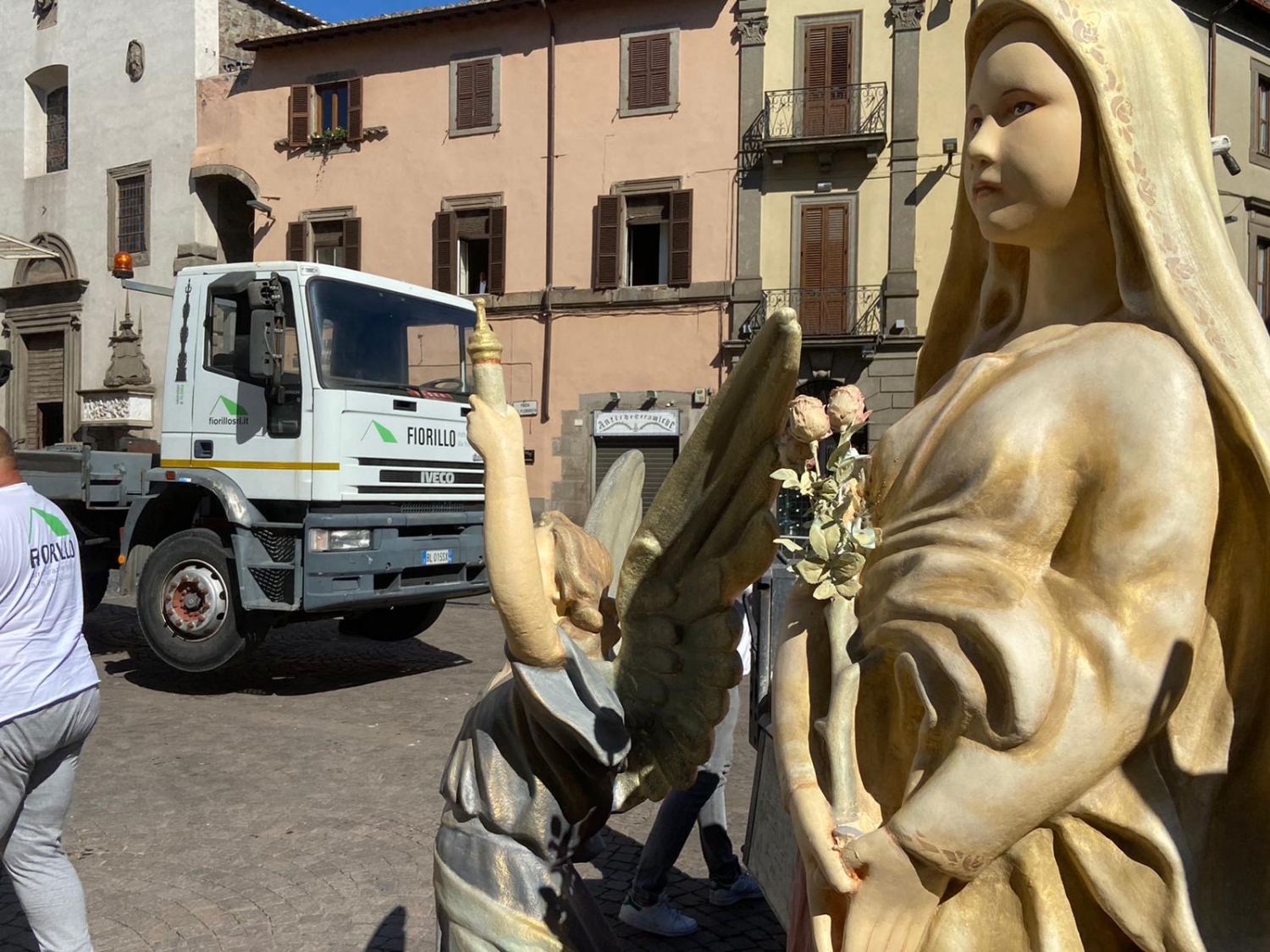 Santa Rosa a piazza del Comune