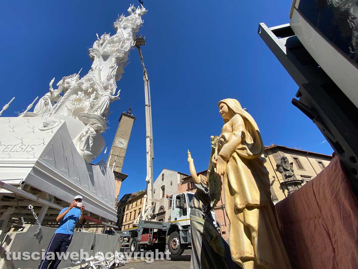 Santa Rosa a piazza del Comune