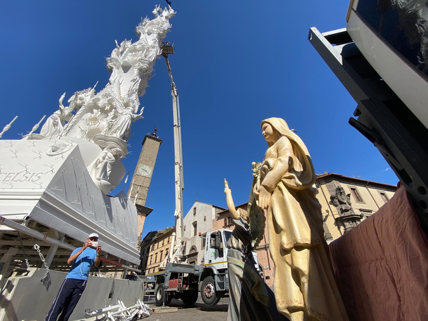 Santa Rosa a piazza del Comune